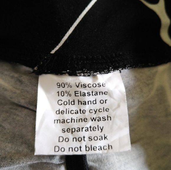 Ava Sky🌌 Fit💪 Leggings in Ivory Waverly Sz S - Picture 6 of 7